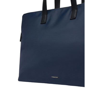 Calvin Klein Blue Recycled Polyester Bag