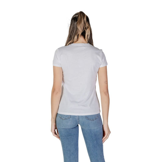 Liu Jo White Cotton T-Shirt