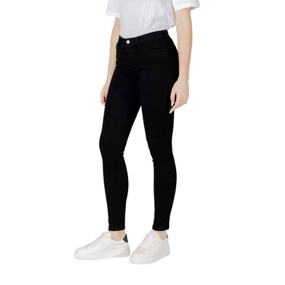 Armani Exchange Black Cotton Skinny Jean