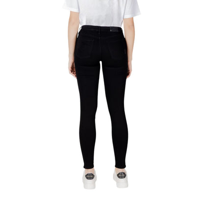 Armani Exchange Black Cotton Skinny Jean