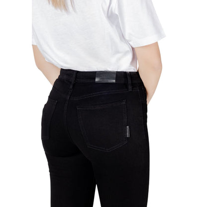 Armani Exchange Black Cotton Skinny Jean