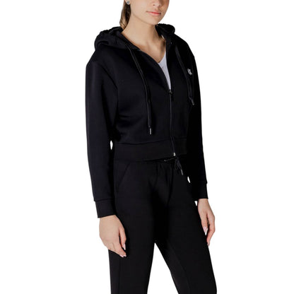Armani Exchange Black Cotton Hoody