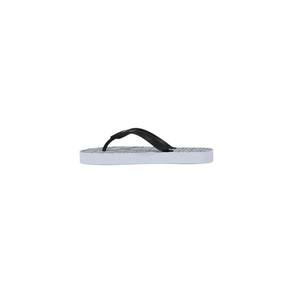 Armani Exchange White Rubber Flip-Flop Sandal