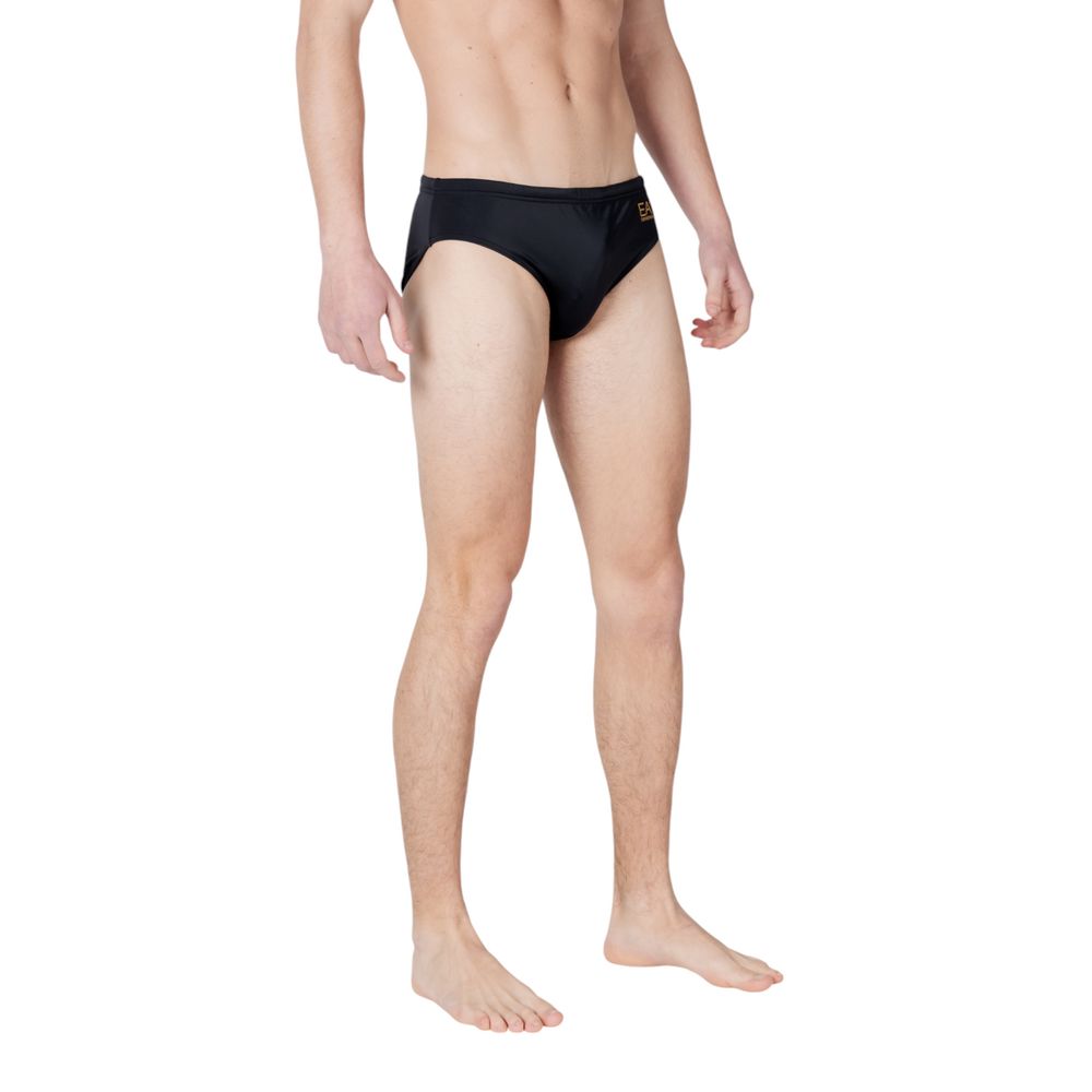 EA7 Emporio Armani Bicolor Polyester Swim Brief