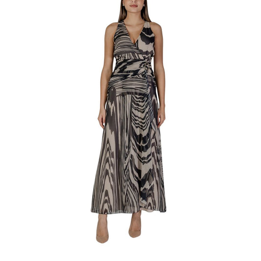 Rinascimento Beige Polyester Long