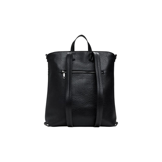 Desigual Black Polyethylene Backpack