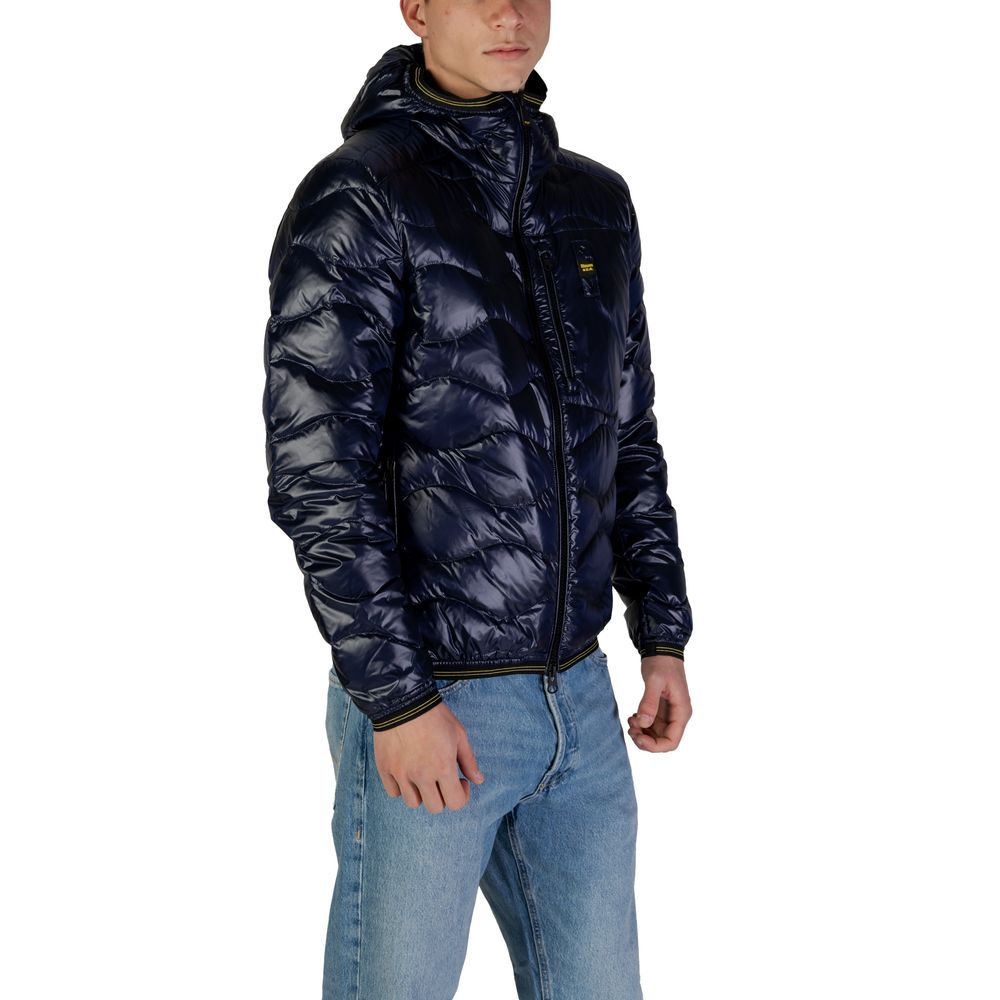 Blauer Blue Polyamide Jackets & Coat