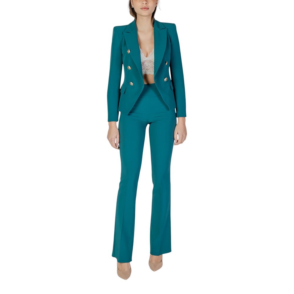 Rinascimento Black Polyester Suit & Blazer