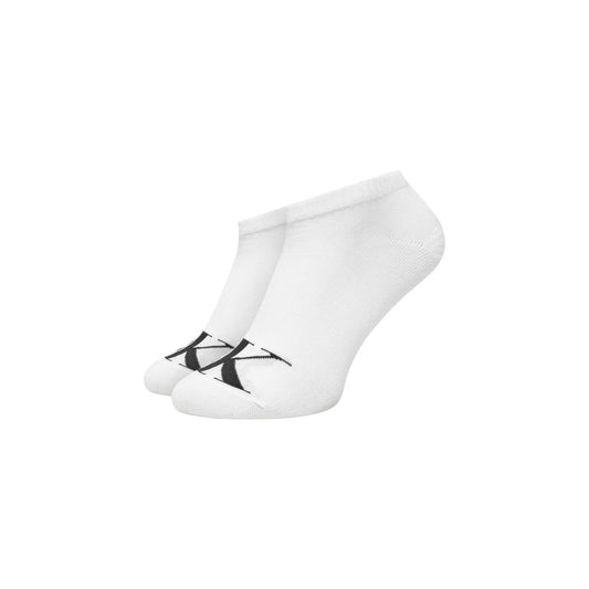 Calvin Klein Jeans White Cotton Sock