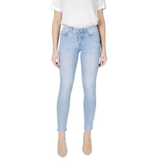 Street One Hellblaue Slim Fit-Jeans aus Baumwolle