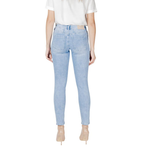 Street One Hellblaue Slim Fit-Jeans aus Baumwolle