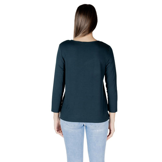 Street One Grünes Viskose-Longsleeve