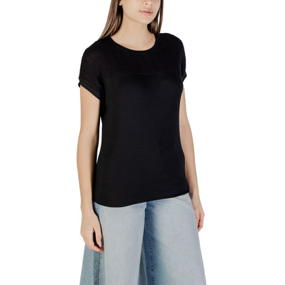 Street One Black Viscose T-Shirt