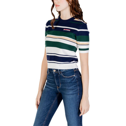 Tommy Hilfiger Blue Lyocell Sweater