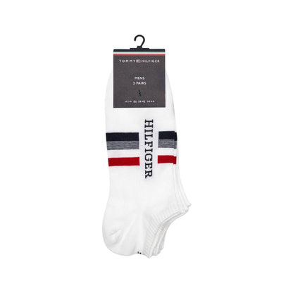 Tommy Hilfiger White Cotton Sock