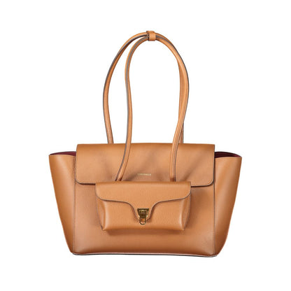Coccinelle Brown Leather Women Handbag