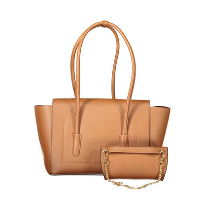 Coccinelle Brown Leather Women Handbag