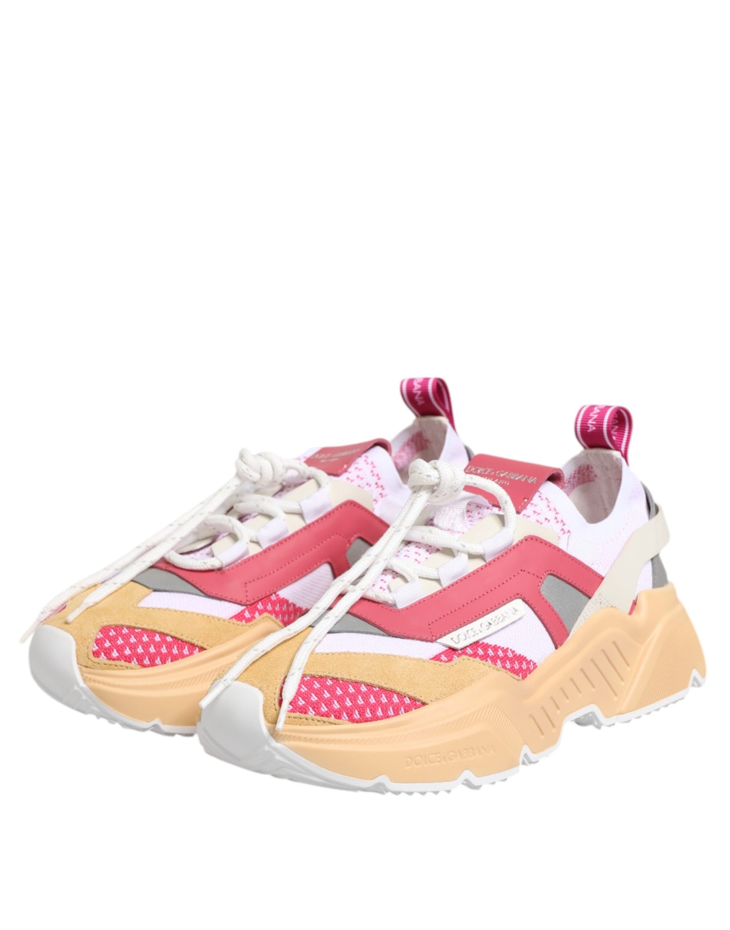 Dolce & Gabbana Multicolor Daymaster Low Top Sneakers Shoes