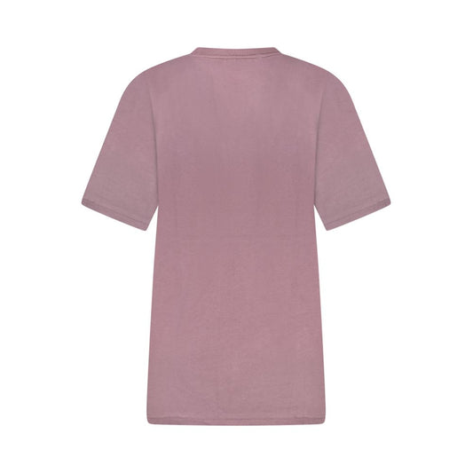 Vans Purple Cotton Women T-Shirt