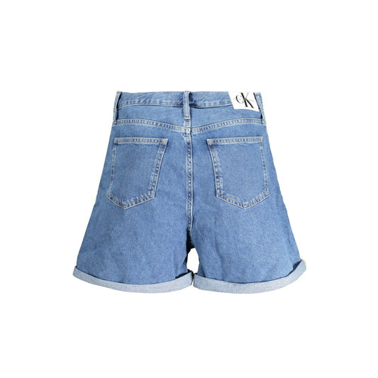 Calvin Klein Blue Cotton Short