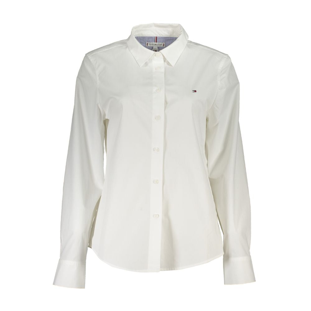 Tommy Hilfiger White Cotton Shirt