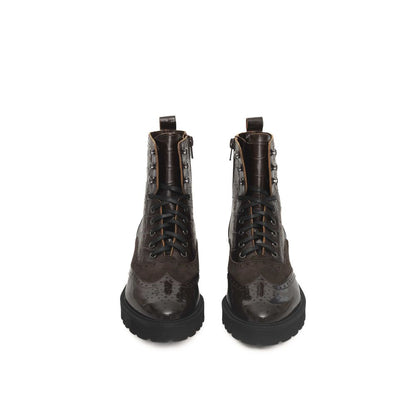 Cerruti 1881 Brown Cowhide Women Boot