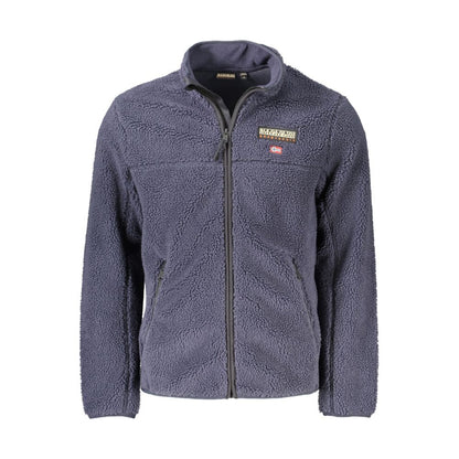 Napapijri Blue Polyester Men Sweater