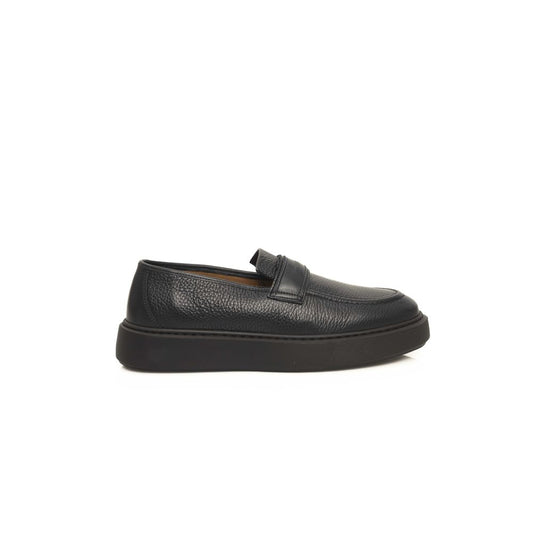 Cerruti 1881 Blue Leather Men's Loafer