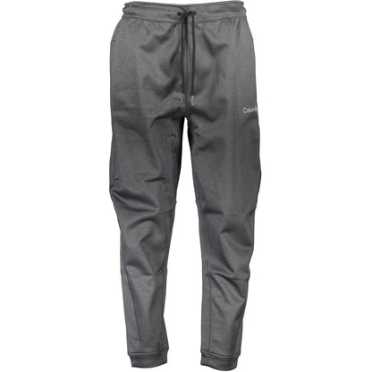 Calvin Klein Black Polyester Pant