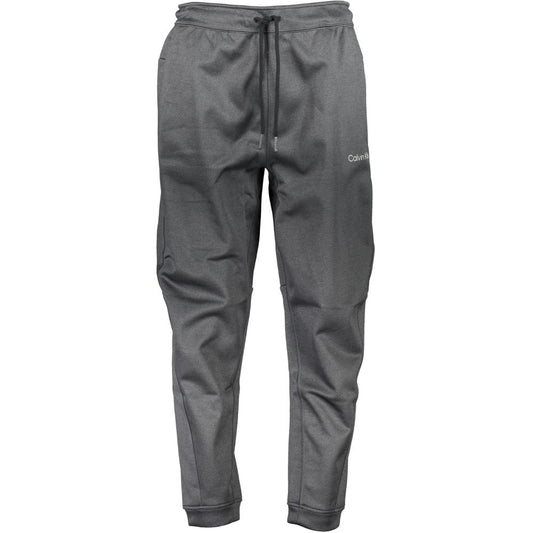 Calvin Klein Black Polyester Pant
