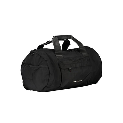 Tommy Hilfiger Black Polyester Handbag