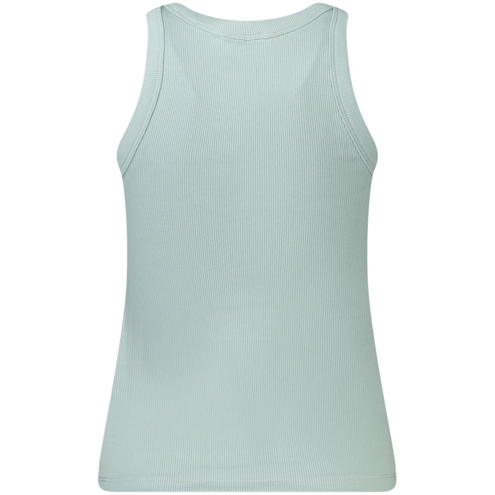 Calvin Klein Blue Cotton Tank Top