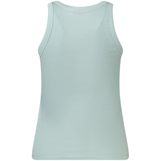 Calvin Klein Blue Cotton Tank Top