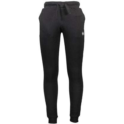 Sergio Tacchini Black Cotton Pant