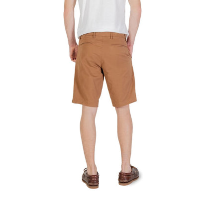 Borghese Beige Cotton Bermuda