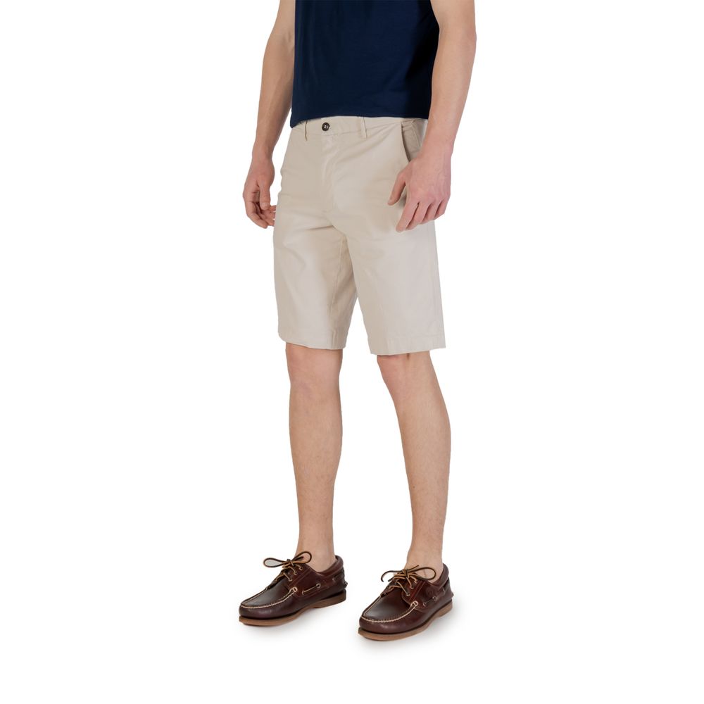 Borghese Bicolor Cotton Bermuda
