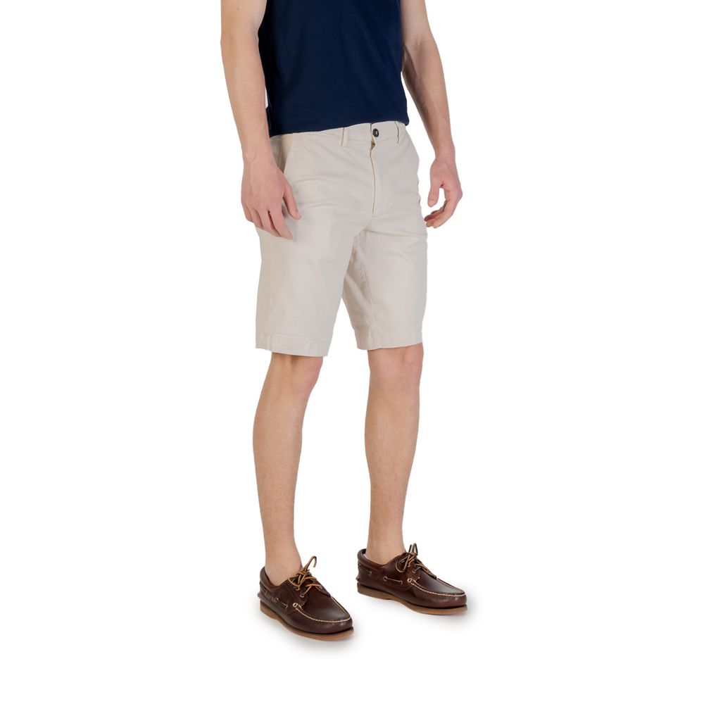 Borghese Bicolor Cotton Bermuda