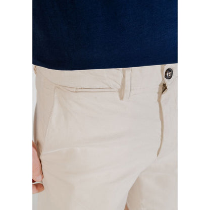 Borghese Bicolor Cotton Bermuda