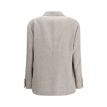 Brunello Cucinelli Prince of Wales Blazer