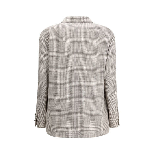 Brunello Cucinelli Prince of Wales Blazer