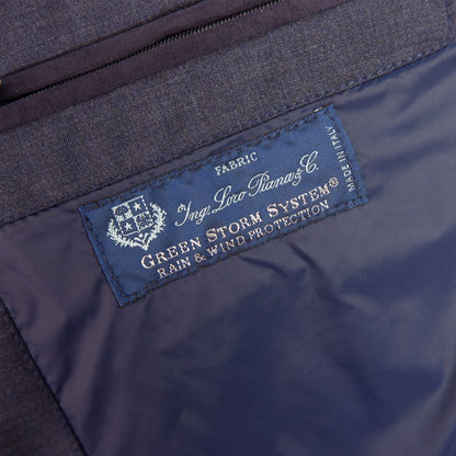 Made in Italy Blue Wool Sleveless Jacket