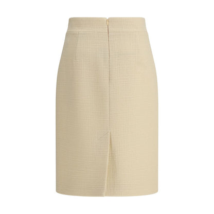 Valentino Wool Tweed Skirt