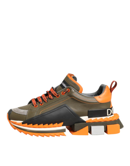 Dolce & Gabbana Multicolor Super King Low Top Sneakers Shoes