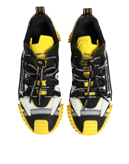 Dolce & Gabbana Multicolor Nylon Low Top NS1 Sneakers Shoes