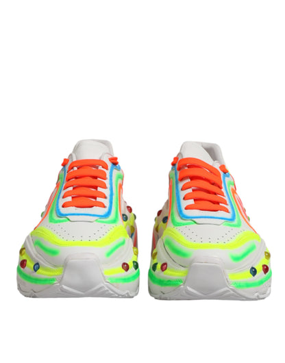 Dolce & Gabbana Multicolor Daymaster Low Top Sneakers Shoes