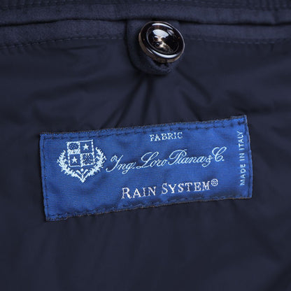 Made in Italy Blue Wool Jackets & Coat