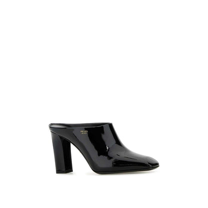 Prada Leather Mules 85mm