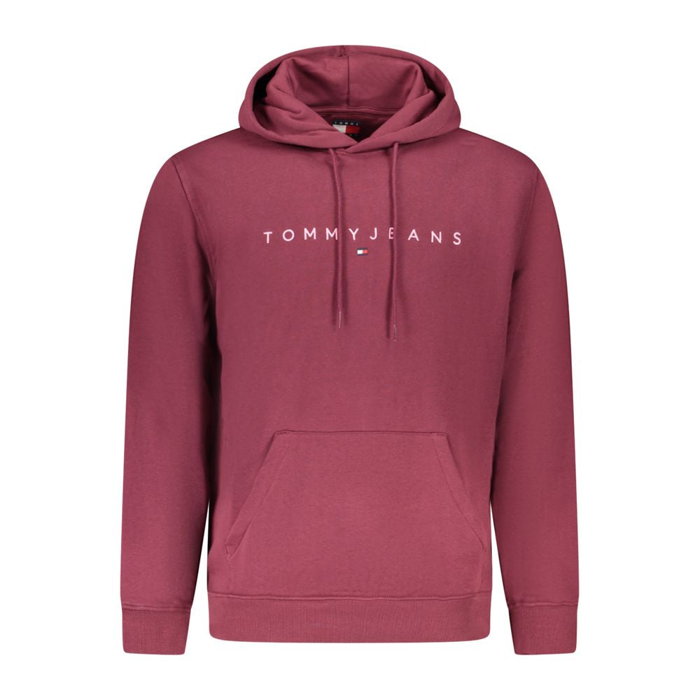 Tommy Hilfiger Red Cotton Men Sweater